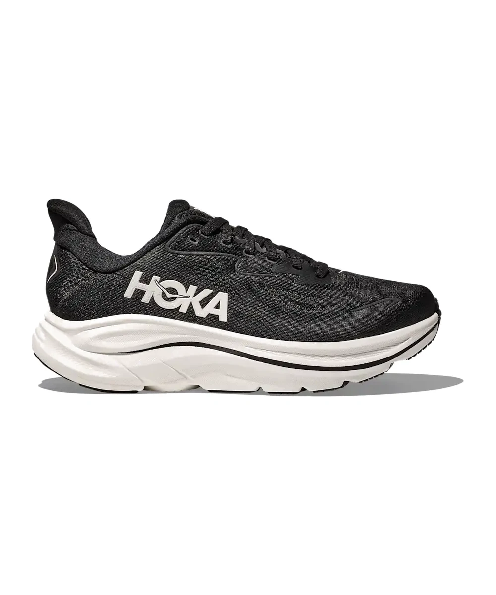 נעל Hoka Clifton 10 Wide שחור/לבן נשים