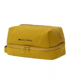 תיק רחצה 2 תאים צהוב Marco Polo