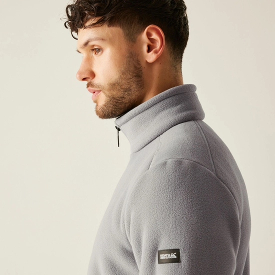 ⁦מעיל פליז עבה Regatta Garrian II StrmGry(Blk) גברים⁩ – תמונה ⁦4⁩