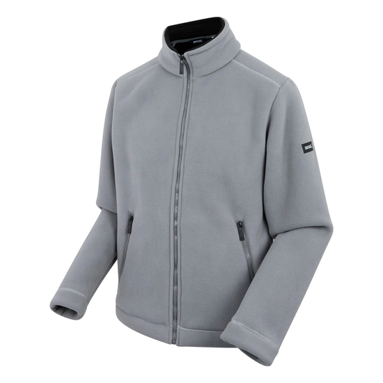 ⁦מעיל פליז עבה Regatta Garrian II StrmGry(Blk) גברים⁩ – תמונה ⁦8⁩