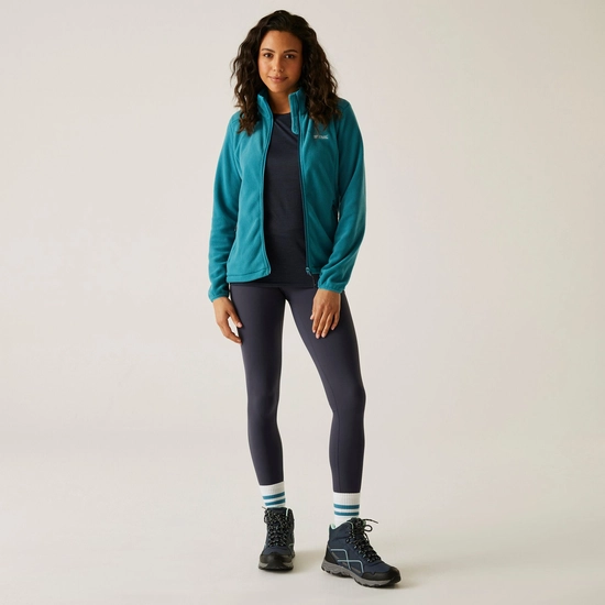 ⁦ז'קט פליז Regatta Floreo Storm Blue נשים⁩ – תמונה ⁦3⁩