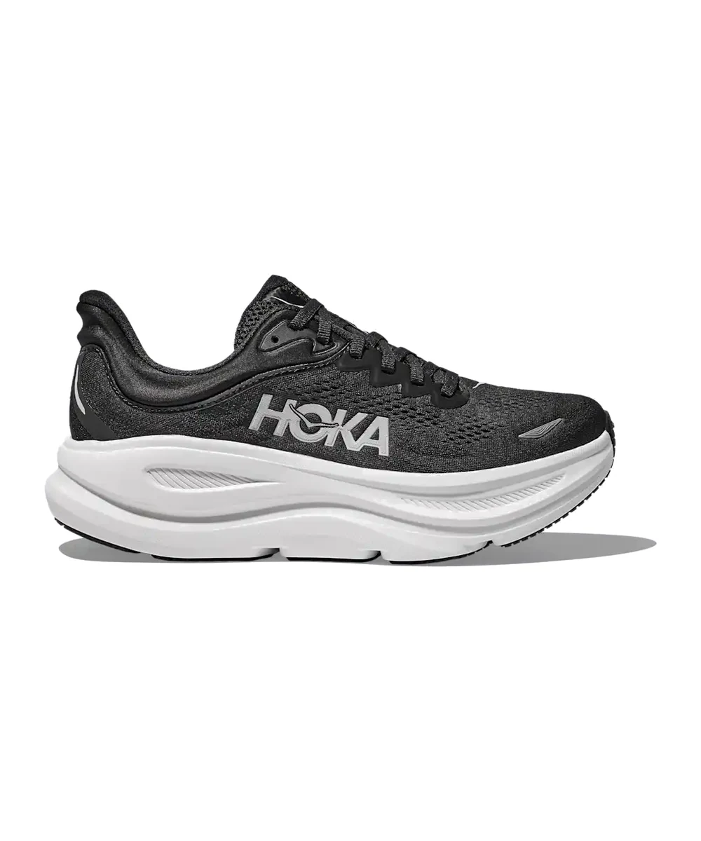 נעל ריצה Hoka Bondi 9 Wide שחור/לבן נשים