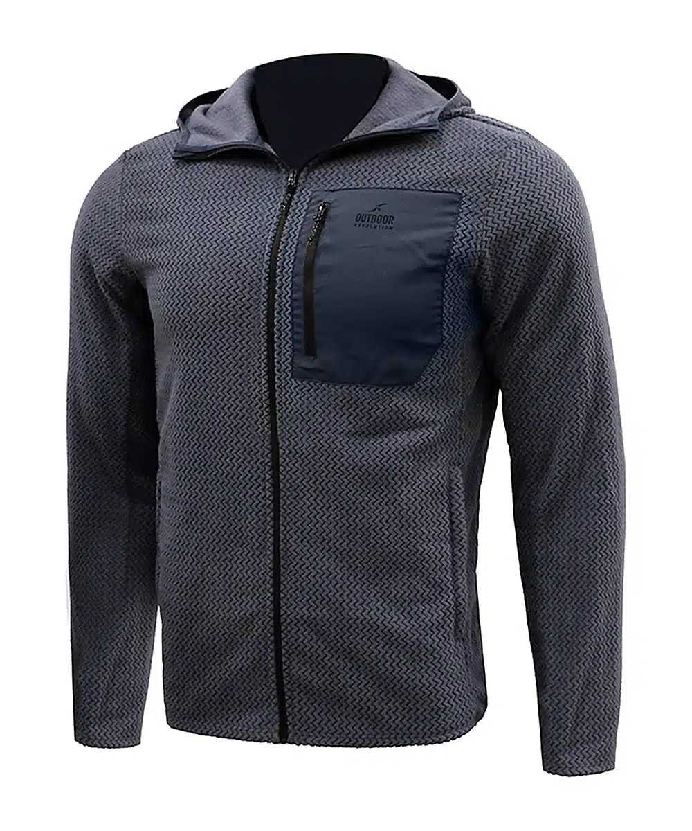 פליז Outdoor Alfie אפור/כחול גברים