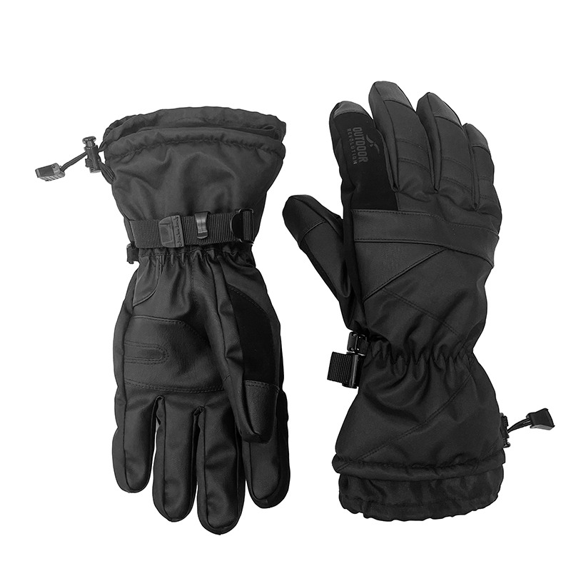 כפפות סקי Outdoor Port שחור גברים
