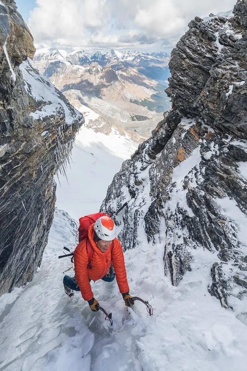 מעיל פוך Rab Microlight Alpine Oak גברים – תמונה 3