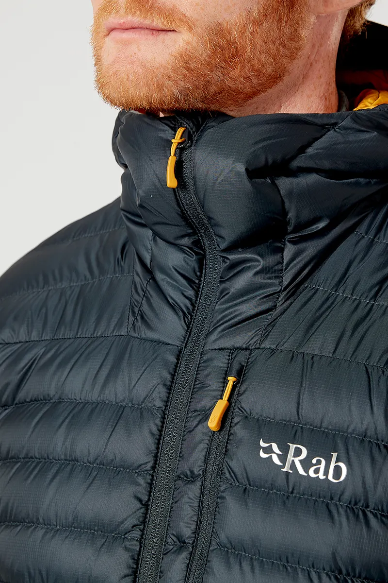 מעיל פוך Rab Microlight Alpine Oak גברים – תמונה 5