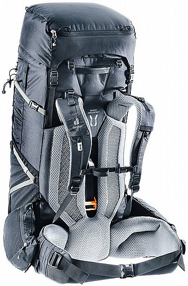 תרמיל Deuter Aircontact Pro 75+10 Graphite נשים – תמונה 5