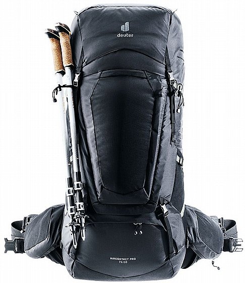 תרמיל Deuter Aircontact Pro 75+10 Graphite נשים – תמונה 2