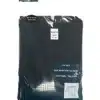 גופית פלנל שרוול ארוך שחור גברים סריגמיש