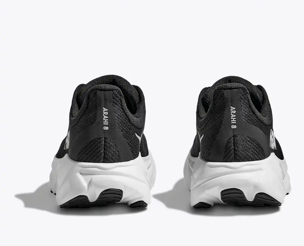 נעל Hoka Arahi 8 Wide שחור/לבן נשים – תמונה 5