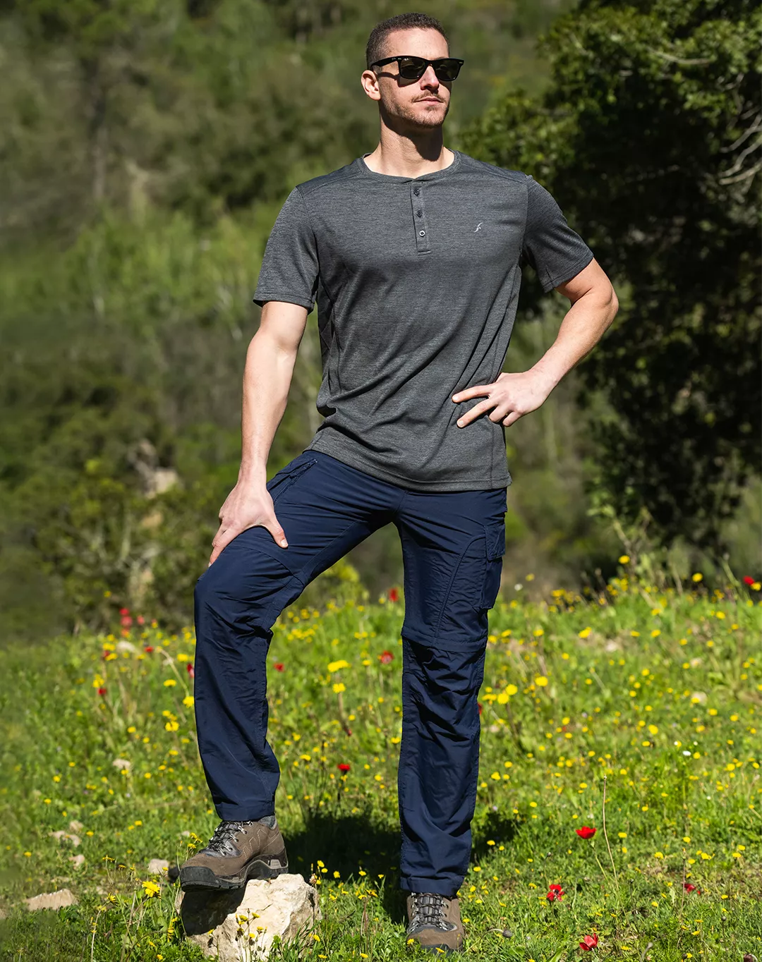 מכנסיים מתפרקים Outdoor Felix כחול