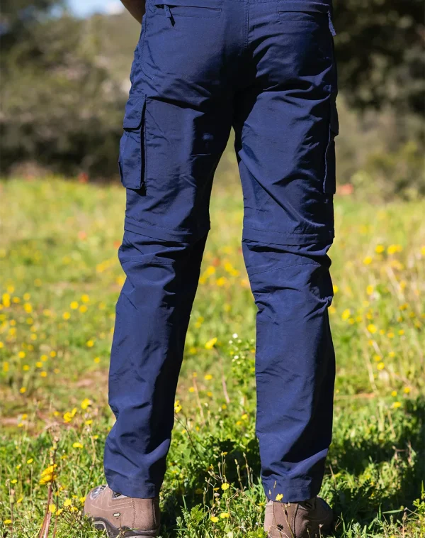 מכנסיים מתפרקים Outdoor Felix כחול – תמונה 2