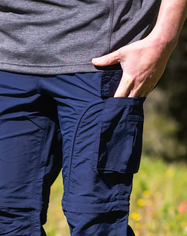 מכנסיים מתפרקים Outdoor Felix כחול – תמונה 5