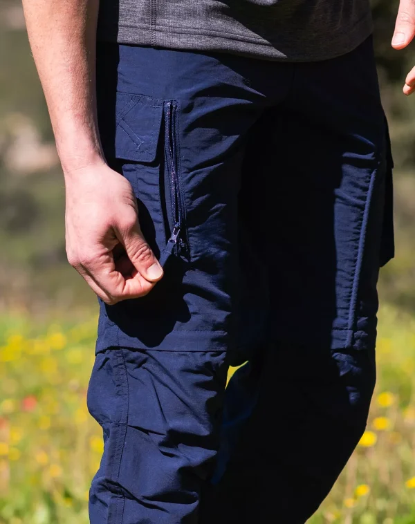 מכנסיים מתפרקים Outdoor Felix כחול – תמונה 6