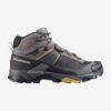 נעל Salomon X Ultra 5 Mid Wide Gtx D.Guii Grey גברים