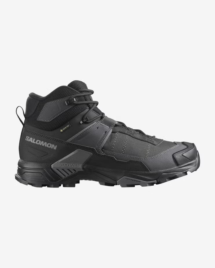 נעל Salomon X Ultra 5 Mid Wide Gtx Black גברים