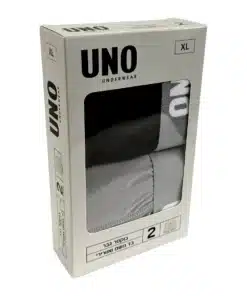 2 זוגות בוקסר בד נושם גברים Uno