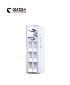 תאורת חירום ניידת Omega Snow 6 לד