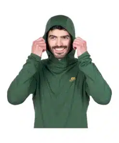 חולצה ארוכה עם קפוצ’ון Mountain Equipment Glace Hoody Fern גברים