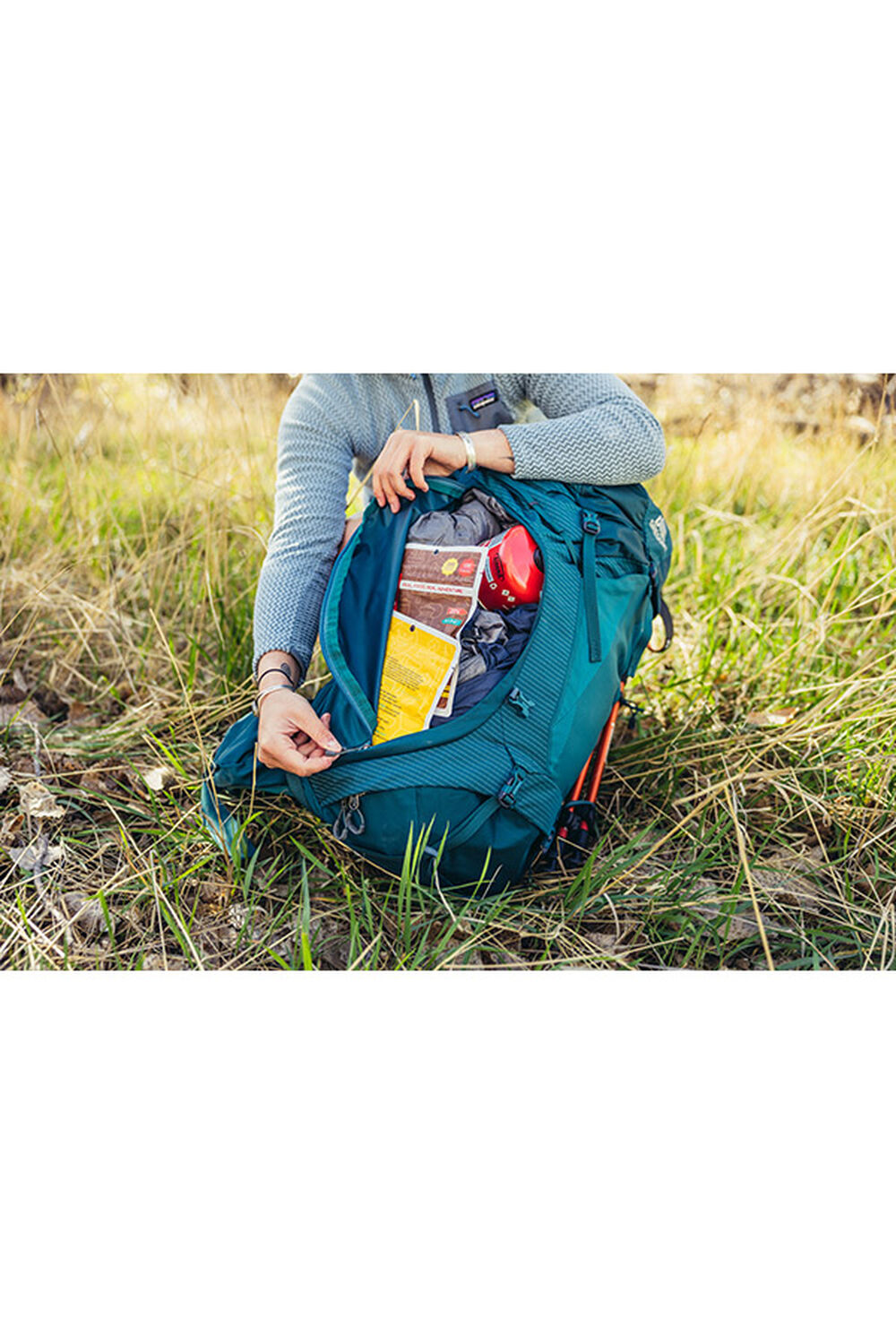 מוצ’ילה לנשים Gregory Maven 58 Ocean Slate – תמונה 8