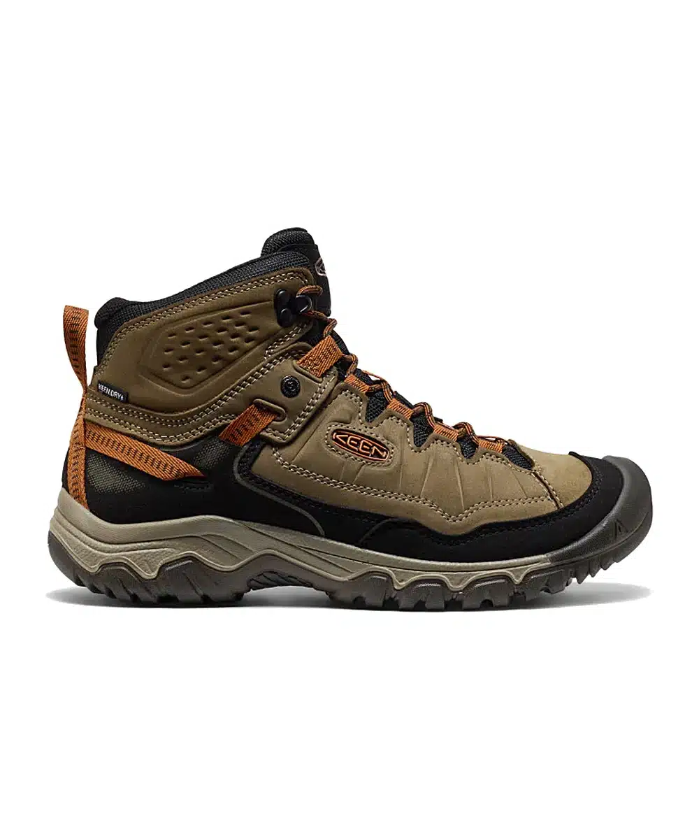 נעלי טיולים Keen Targhee IV Mid ירוק זית כהה גברים