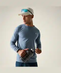חולצה מנדפת שרוול ארוך Dare2B Agile מרקורי גברים
