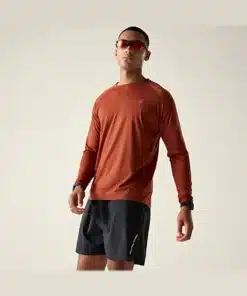 חולצה מנדפת שרוול ארוך Dare2B Agile בריק עמוק גברים