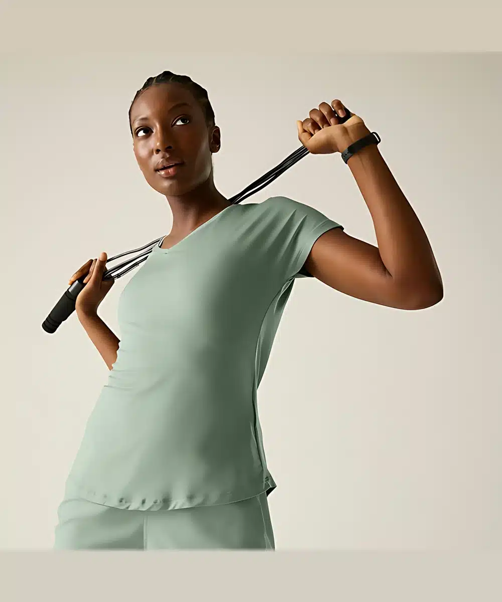 חולצה מנדפת Dare2B Vigilant Tee Glacier Green נשים
