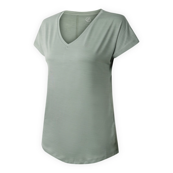 ⁦חולצה מנדפת Dare2B Vigilant Tee Glacier Green נשים⁩ – תמונה ⁦6⁩