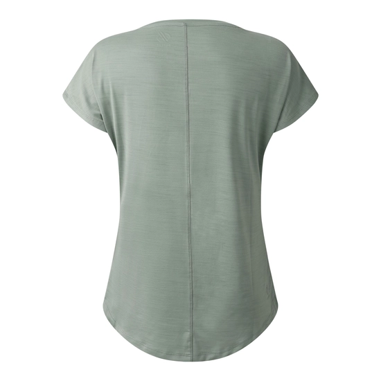 ⁦חולצה מנדפת Dare2B Vigilant Tee Glacier Green נשים⁩ – תמונה ⁦7⁩