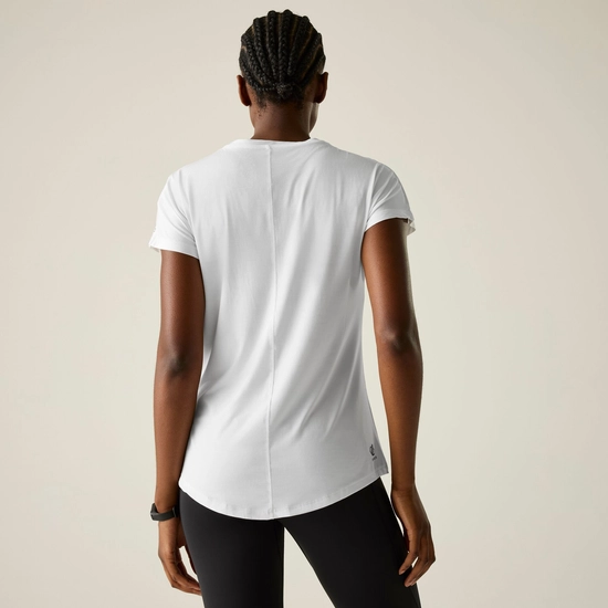 ⁦חולצה מנדפת Dare2B Vigilant Tee white נשים⁩ – תמונה ⁦2⁩