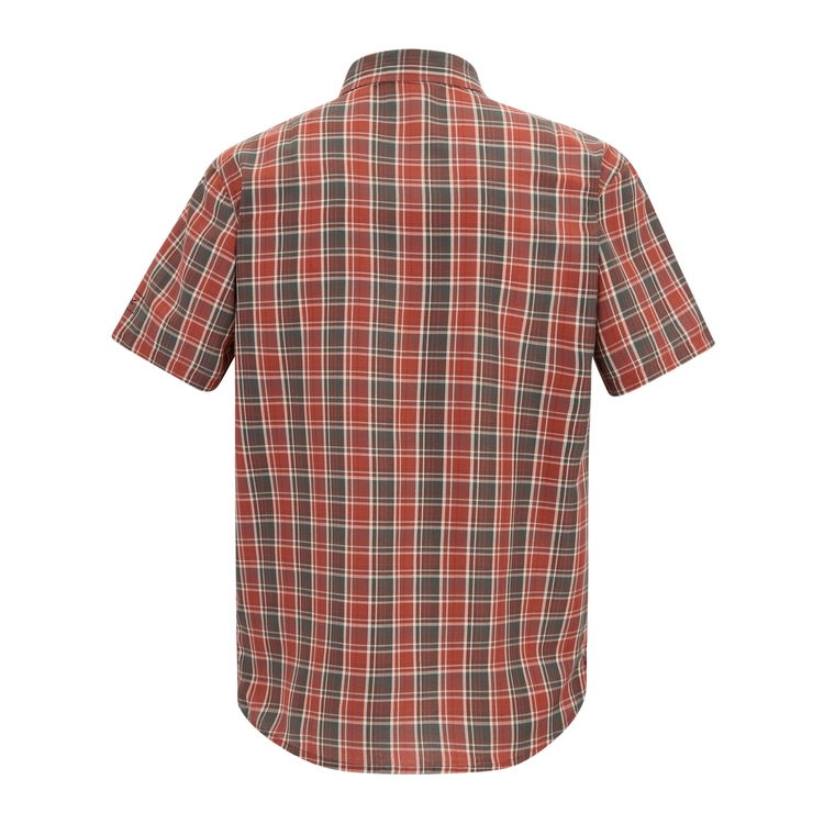 ⁦חולצת טיולים מכופתרת Regatta Mindano Red Storm Multi Cross Check גברים⁩ – תמונה ⁦6⁩
