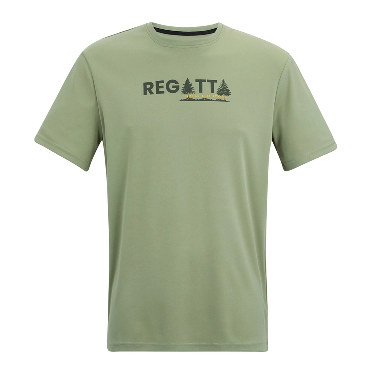 ⁦חולצה מנדפת Regatta Fingal Sage Green גברים⁩ – תמונה ⁦5⁩