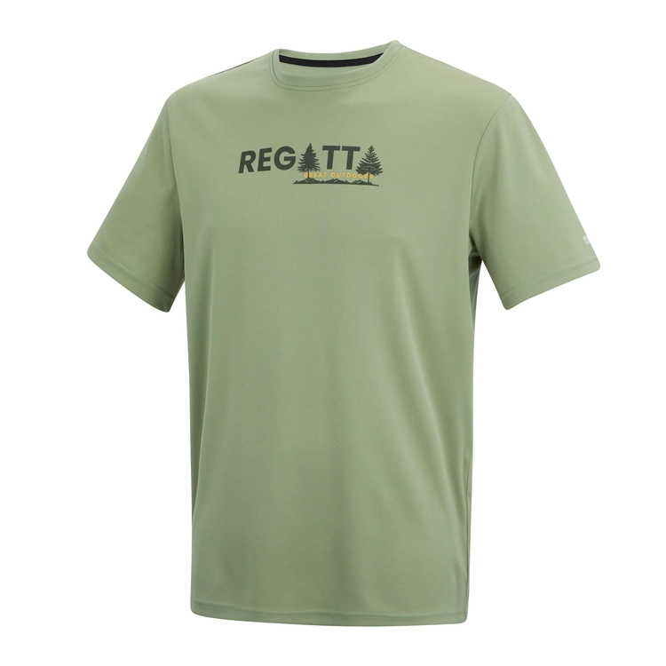 ⁦חולצה מנדפת Regatta Fingal Sage Green גברים⁩ – תמונה ⁦7⁩