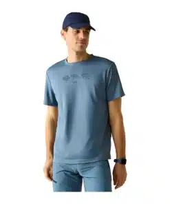 חולצה מנדפת Regatta Fingal China Blue גברים
