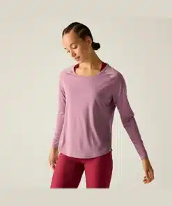 חולצה מנדפת שרוול ארוך Dare2B Nimble סחלב מעושן נשים