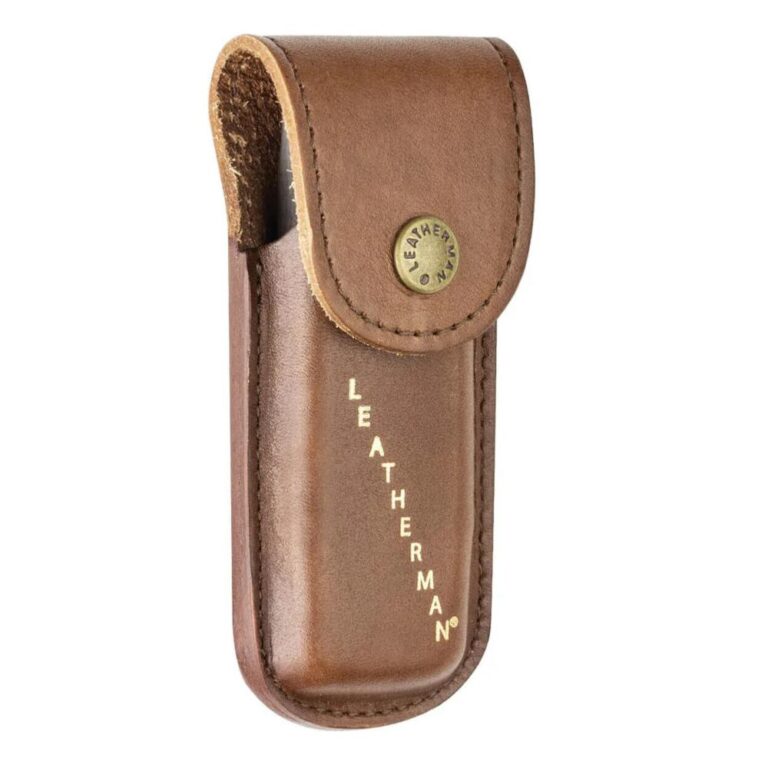 נרתיק עור חום מורשת Large Leatherman