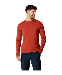 חולצה ארוכה Rab Force Tuscan Red גברים