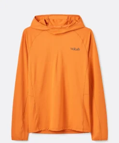 חולצה Rab Sonic Hooded Dark Melba גברים