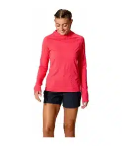 חולצה Rab Sonic Hooded Hibiscus נשים