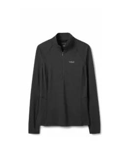 חולצה ארוכה Rab Sonic Zip Beluga נשים
