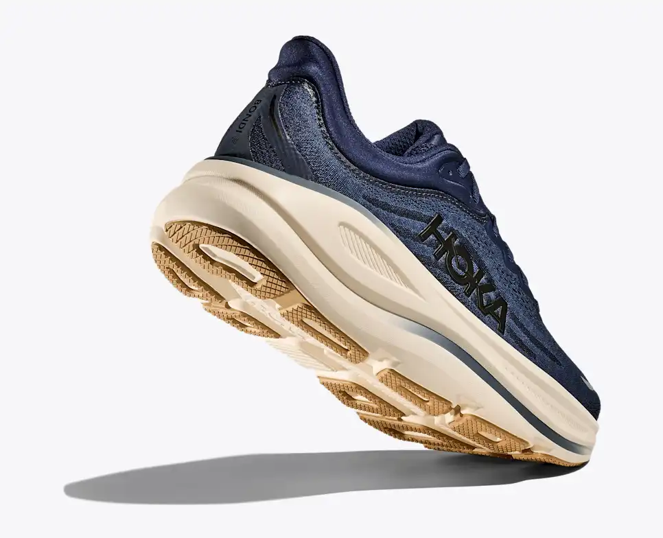 נעל ריצה Hoka Bondi 9 Wide כחול חצות/ורסיטי גברים – תמונה 3