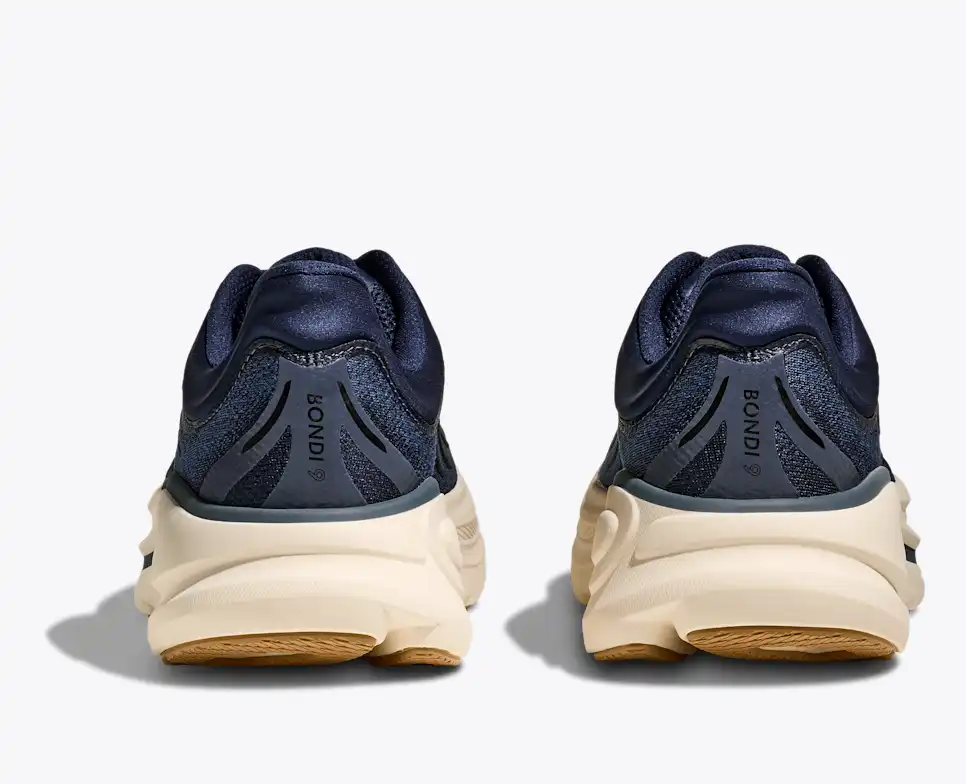 נעל ריצה Hoka Bondi 9 Wide כחול חצות/ורסיטי גברים – תמונה 2