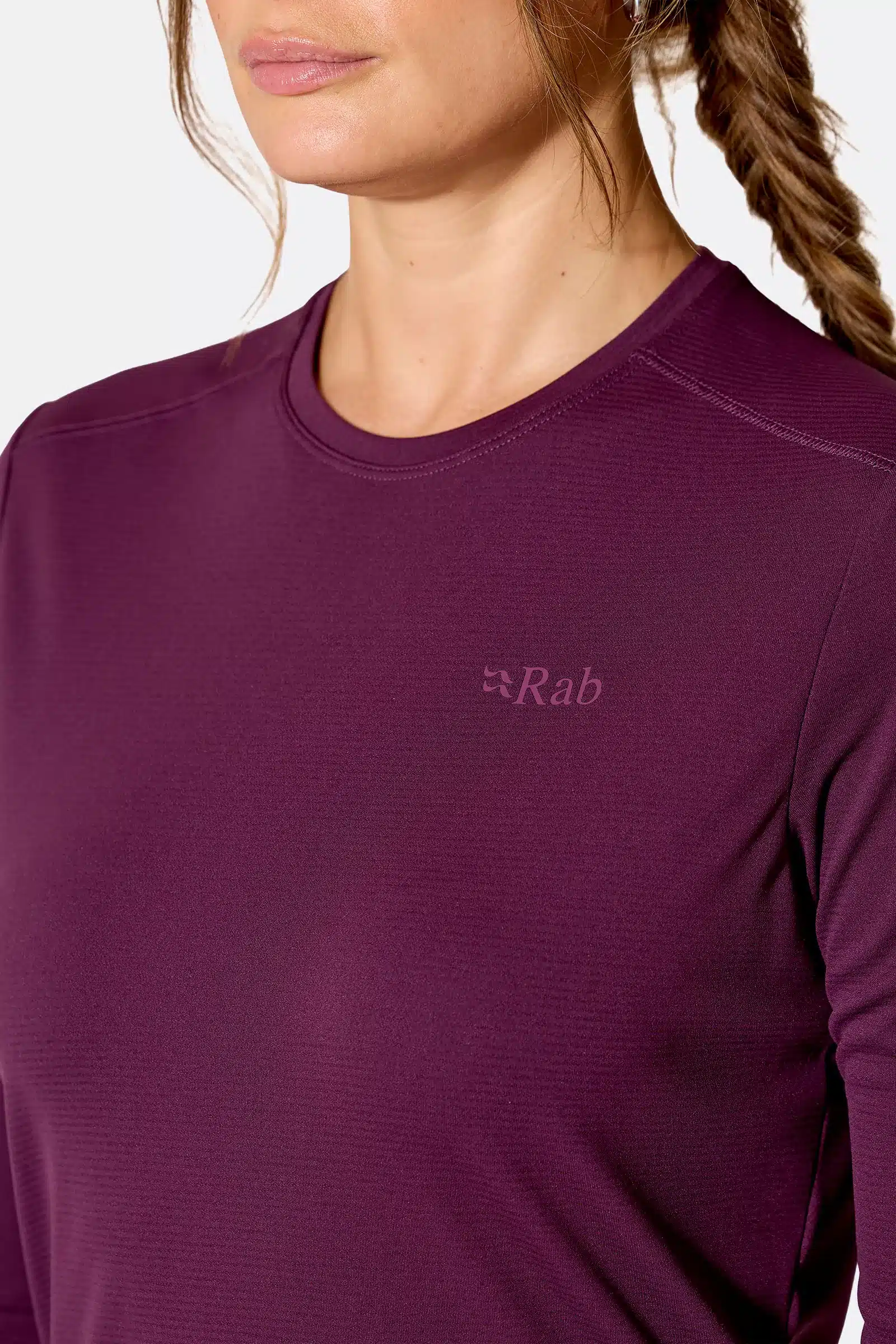 ⁦חולצה ארוכה Rab Force Tempest Blue נשים⁩ – תמונה ⁦3⁩
