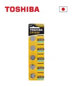 סט 5 סוללות Toshiba CR1620