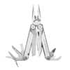 כלי רב-תכליתי Leatherman Curl פתוח ומוצג עם כל הלהבים, גימור נירוסטה מבריק