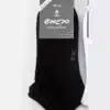 3 זוגות קרסוליות גברים שחור סריגמיש