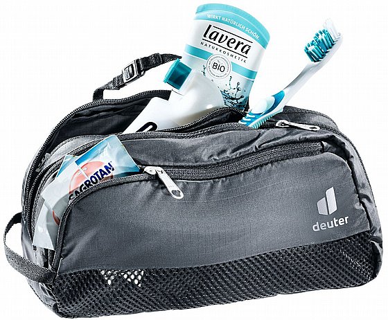 תיק רחצה Deuter Wash Bag Tour III שחור – תמונה 2