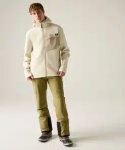 ⁦ג'קט פליז Dare2B Firn Hooded Borg חלב שקדים⁩ – תמונה ⁦4⁩