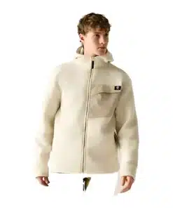 ג'קט פליז Dare2B Firn Hooded Borg חלב שקדים